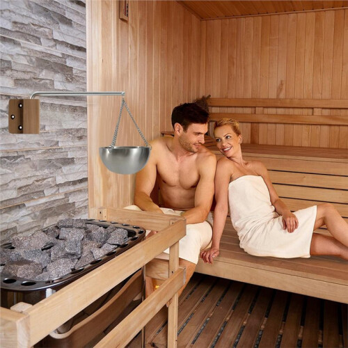 Sauna-Aromaschale, Sauna-Ölhalter, Sauna-Öldiffusor, Sauna-Diffusorschale mit Schwenkarm 1