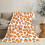 Couverture polaire citrouille d'Halloween 70x100cm 4