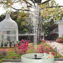 160mm Solar Water Fountain Pool Pond Waterfall Garden Decoration Outdoor Bird Bath Solar Powered Fountain Floating