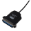 2X New Parallel Port DB36 LPT Printer USB Express Card Converter Adapter Black 4