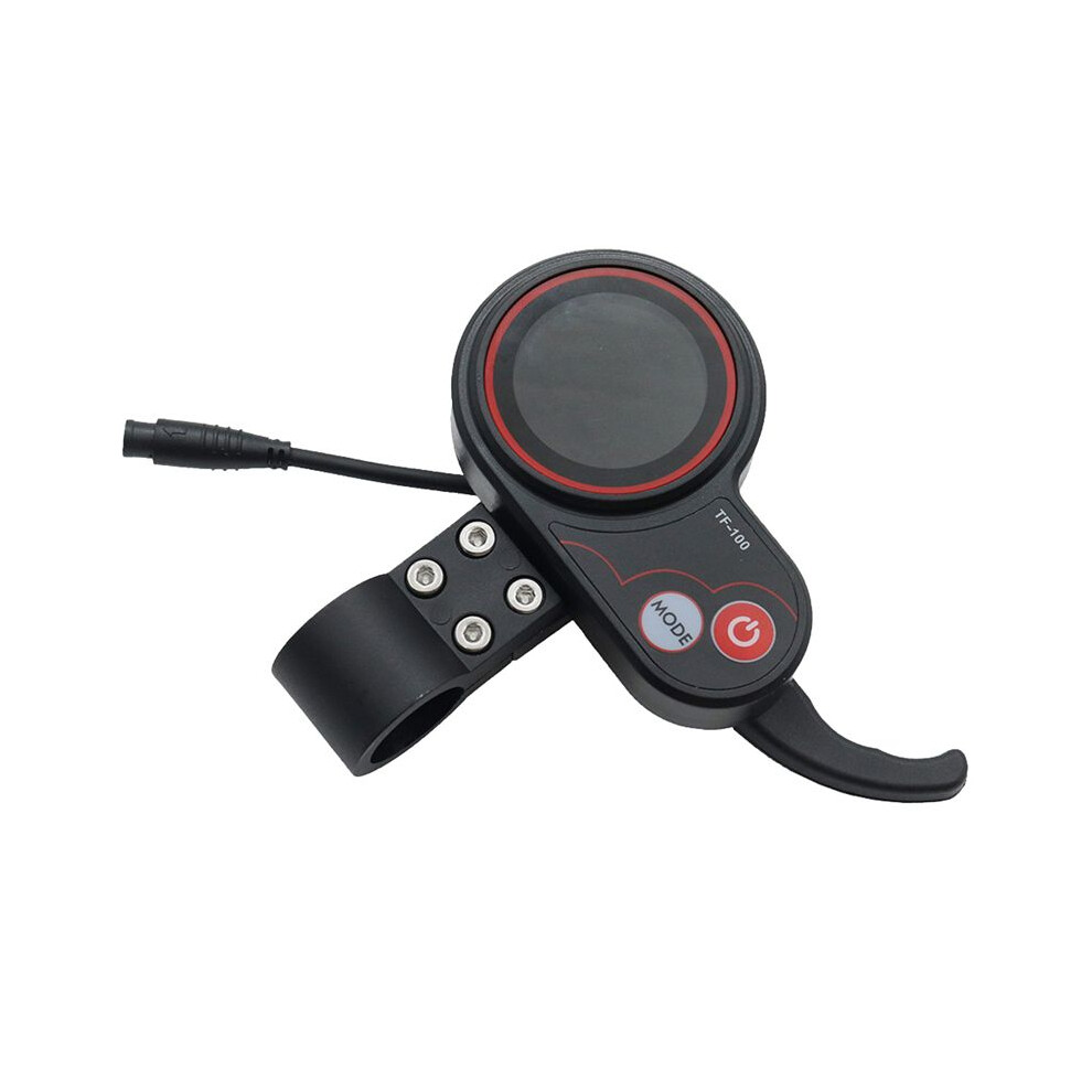 Tf-100 Display Dashboard+T-Type Cable Scooter 5Pin Skateboard Speedometer For M4 Electric Scooter Parts 6032093415427