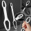 Double-end Universal Wrench Self-tightening Adjustable Wrench Tools 7