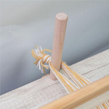 2set Warping Pegs Weaving Fixture Braided Fixture Tool Bracelets Weaving Warping Pegs and Clamp Set