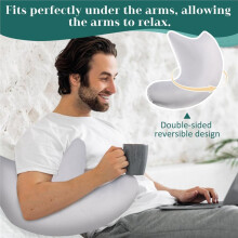 Shoulder Surgery Pillow - Shoulder Pillow for Shoulder Pain, Rotator Cuff Pillow for Sitting