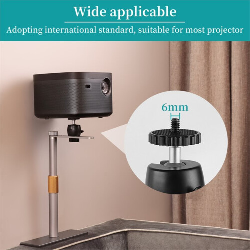Multifunctional Projector Stand for Bedside Desktop Sofa Bed 360 Rotation Adjustable Projector Support Bracket 2