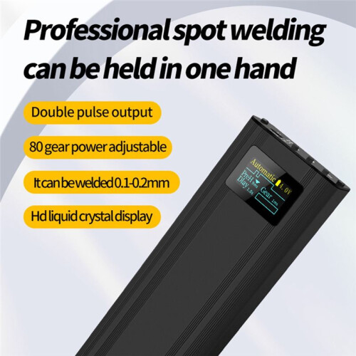 Handheld Spot Welding Machine 80 Gears Adjustable Spot  Digital Display Automatic Trigger for 18650 Battery 2