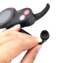 QS-S4 72V Thumb Throttle LCD Display Meter+3PIN Ignition Lock Key Only for Zero 11X Electric Scooter 6PIN Display