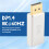 Active Standard DP1.4 to -Compatible 2.1 Adapter, Dp to -Compatible Cable Converter, Support 8K@60Hz 2