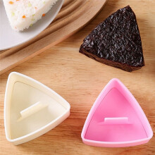 Onigiri Mould,Large Rice Mold Maker Kit, Non Stick Rice Mould for Kid Lunch,Kitchen, Portable Rice Maker B