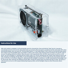 FM Radio DIY Kit with Audio Level Indication Full-Band Digital Radio Welding Project Kit