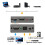 -Compatible Audio Converter 4K 60Hz  Audio Extractor Adaptor Video Audio Splitter Embedder Adapter 6