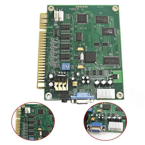 60 in 1 Classical Game PCB for Tracking  Cocktail Arcade Machine  Right Arcade Machine for Built Arcade Cabinet 2