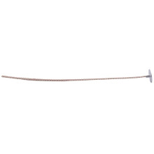 100Pcs ECO Wicks for Soy Candles, 8 Inch Pre-Waxed Candle Wick for Candle Making,Thick Candle Wick with Base