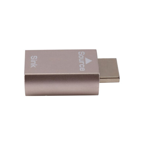 -Compatible Lock Screen Signal Holder KVM HDMI2.0 Virtual Adapter EDID DDC Dummy Plug for -Compatible Emulator 1