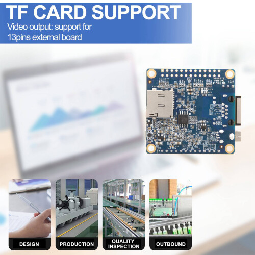 Voor Orange Pi Zero LTS 512MB H3 Quad-Core Development Board, Open-Source Single Board Computer, Run Android 4.4, Ubuntu 2