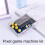 DIY Game Kit DIY Electronic Soldering Welding Tranning Set Snake Plane mit Acrylic Case Pixel Game Console Making Kit 8
