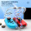 NEW  Version PC Transparent Storage Box for    No-Wristband Version  Storage Box 1