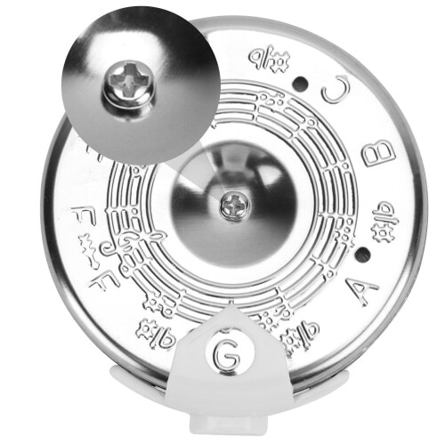 2 τεμάχια 13 πλήκτρα νότας Chromatic 13 οπών CC FF Pitch Tuner κιθάρας 1