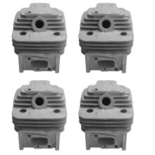 4 set 44MM 52CC Cilindro Assy 1E44F-5 44F-5 44-5 BG520 CG520 Gruppo Cilindro Kit Pistone Trimmer Parti
