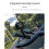 Single-Arm Extension Bracket for Metal Cyclocomputer Mounts Compatible with Road Bikes and Mountain Bikes 5