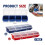 4 Pcs Screw Organizers and Storage Bins with Locks Plastic Hardware Organizer Box with Compartment Bolt Organizer 7
