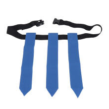 Blauer Flaggen-Football-Gürtel für Kinder & Erwachsene, verstellbar mit 3 Flags für Training