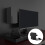 Βάση τοίχου για κονσόλα παιχνιδιών Xbox, κρεμαστή σε στερεά βάση τοίχου με 3