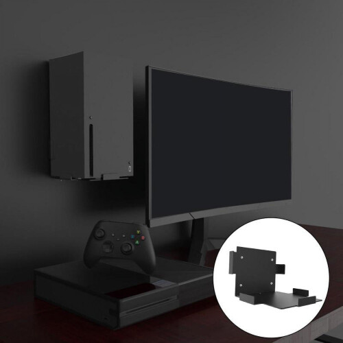 Βάση τοίχου για κονσόλα παιχνιδιών Xbox, κρεμαστή σε στερεά βάση τοίχου με 2