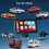 Wireless Carplay Android Auto, Portable Touch Screen Automatic Multimedia Player, Car Stereo with Mirror Link/ 6