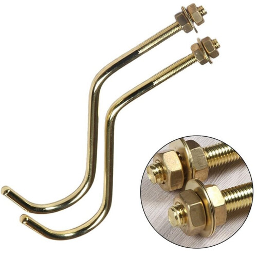 Pool Table Cue Holder, Cue Hook Bracket, Tripod Iron Hook for Placing Cue. 2