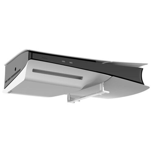 Storage Stand for PS5 Slim Optical Digital Console Easy Horizontal Storage Rack Game Console Crystal Stands, 1PCS 1