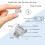 Mouse Jiggler USB Mouse Mover with  Button Anti Computer Hibernation Mobile Cursor Three Track Modes 6