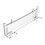 Storage Stand for PS5 Slim Optical Digital Console Easy Horizontal Storage Rack Game Console Crystal Stands, 1PCS 3