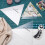3pcs 60 Acrylic Triangle Rulers (8"/9"/10") for Quilting, Sewing, Patchwork – Clear Template Set 6