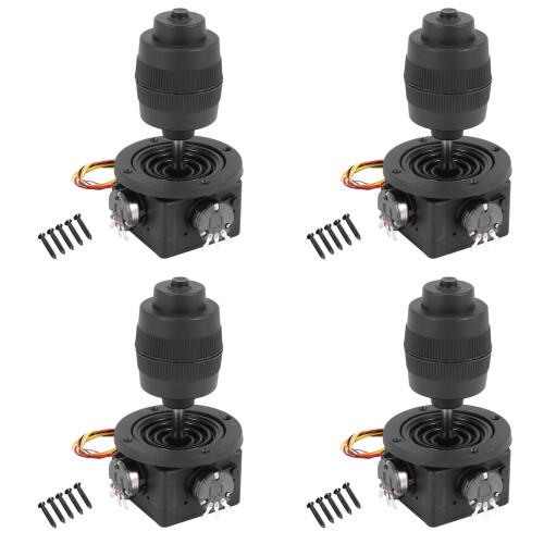 4X 4-Axis Joystick Potentiometer Button Controller for JH-D400X-R4 10K 4D Sealed Rocker Potentiometer