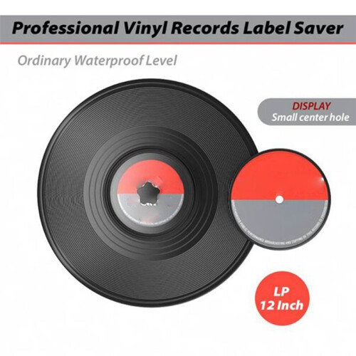Ep Lp Etiqueta de Disco de Vinil, Capa Protetora de Limpeza, Clipe de Limpeza à Prova D'áGua, Porta-Registro de 12 Polegadas 1