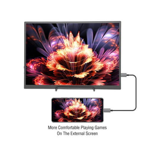 Monitor Portátil de 10,5 Polegadas, 1280p, HDR, 15:10, Baixa Emissão de Luz Azul, Compatível com para , para PS4, para , Celular, PC e 2