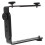 1Pack Black L-Shape Flash Light Bracket for Photography and Videography 3
