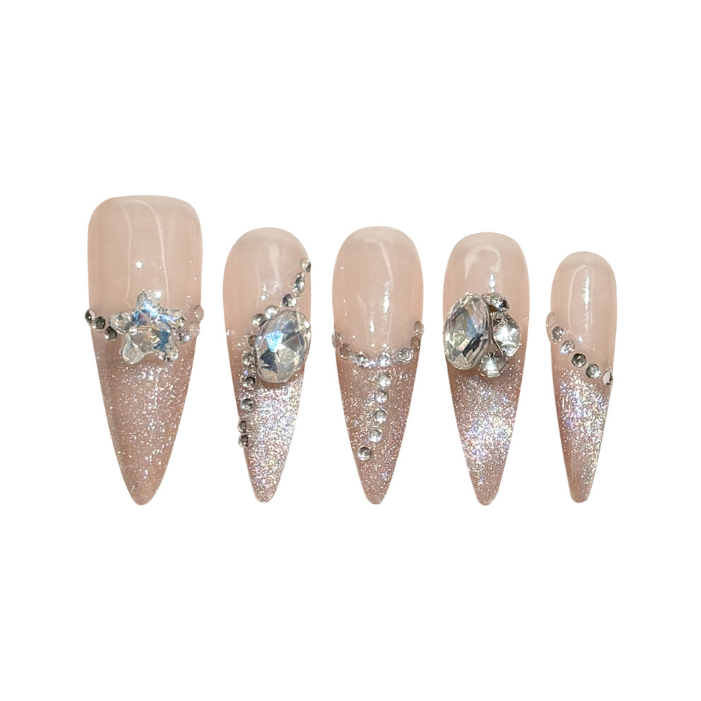 Dachuang Beauty (M) Strong Natural Press-On Nails For Work & Parties