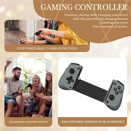 Game X5 Lite Mobile Gaming Controller for  & Android Hall Effect Joystick Portable Gamepad for -the-Go 1