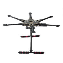 Kit de Cadre de Quadrirotor S500 Cadre à Quatre Axes en Fibre de Carbone F450 AméLioré SK500 pour Cadre de Quadrirotor FPV Type T