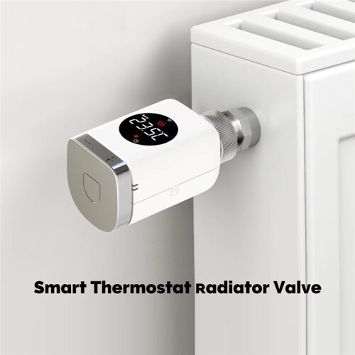 ZigBee Thermostatic Radiator Valve TRV Programmable App Remote Temperature Controller 1
