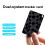 Wallet Tracker Card Android Ultra Thin Wireless Charging Work with  or IOS Find My Key Tracker 5