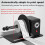 Automatic Label Rewinding Machine Electric Printer Addition Auto Reverse Machine Intelligent Labeling-US Plug 3