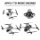 for  4 Pro/Air 3 Searchlight Burst Light Drone Multifunction Universal Upgrade Model Night Flight Shooting Lights 5