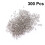 Chevilles à vis argentées élégantes, faciles à utiliser, structure robuste, lot de 300 2