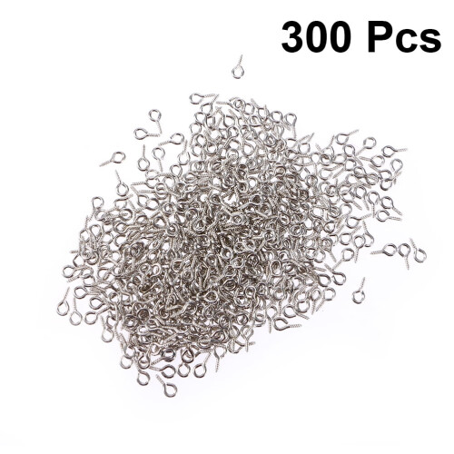 Chevilles à vis argentées élégantes, faciles à utiliser, structure robuste, lot de 300 1