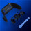 For PS5  Top Bottom Decorative Trim Shell Replacement Front Back Clip Shell for PS5  Wireless Controller Black 7