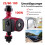 RS25-6/180 Interface, Hot Water Circulation Pump, Swimming Pool Heating Circulation Pump 3