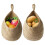 Handwoven Hanging Wall Fruit Vegetable Basket Organizer Container Decor for Kitchen Garden Mount Wall Flower Storage 5